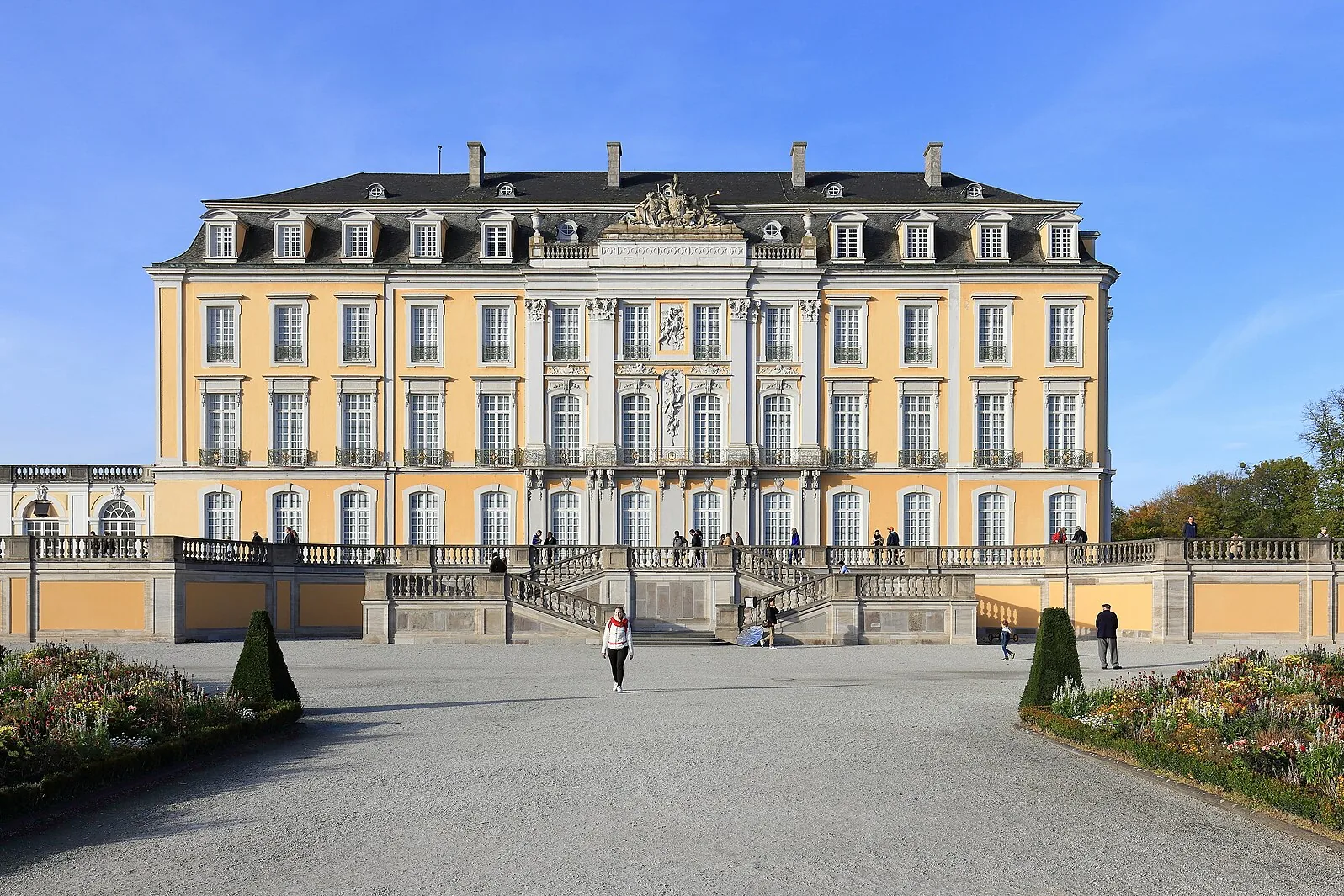 Schloss Augustusburg in Brühl, barocke Schlossanlage und UNESCO-Welterbe